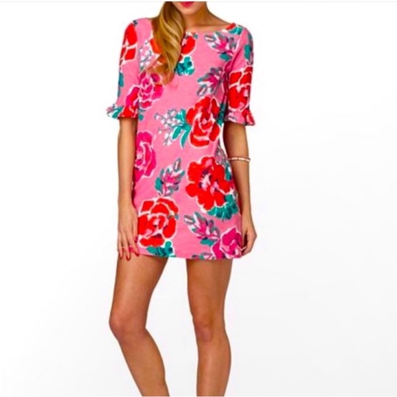 Lillly Pulitzer Lightweight rose print dress - Picture 2 of 10